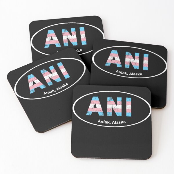 Item preview, Aniak Alaska Transgender Pride designed and sold by ShowMePride.