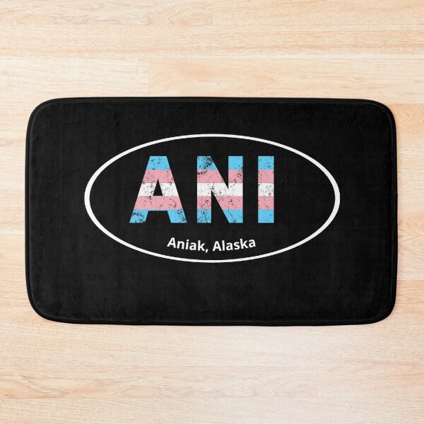 Item preview, Aniak Alaska Transgender Pride designed and sold by ShowMePride.
