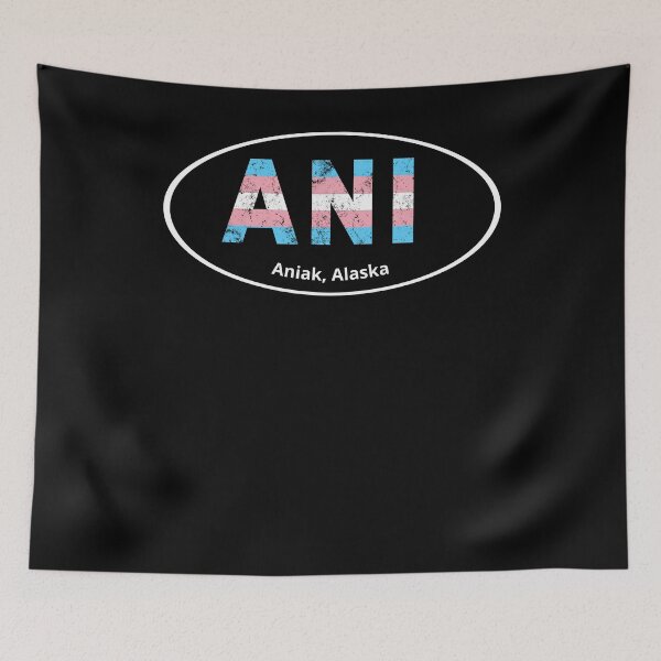Item preview, Aniak Alaska Transgender Pride designed and sold by ShowMePride.