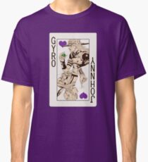 Gyro Zeppeli - Jack of Hearts Classic T-Shirt