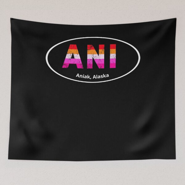 Item preview, Aniak Alaska Lesbian Pride designed and sold by ShowMePride.