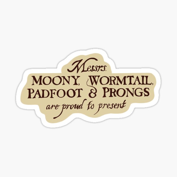 Marauders Map Drawing Sticker For Sale By Haileybneal Redbubble   St,small,507x507 Pad,600x600,f8f8f8 