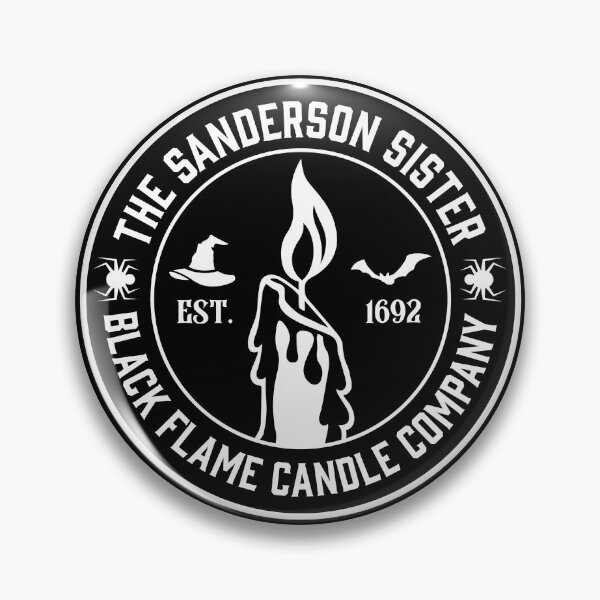 Item preview, The sanderson sisters black flame candle company sign designed and sold by ShutterKapan.
