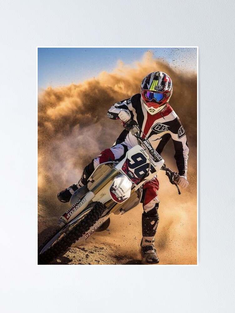 Art Poster Motocross sport