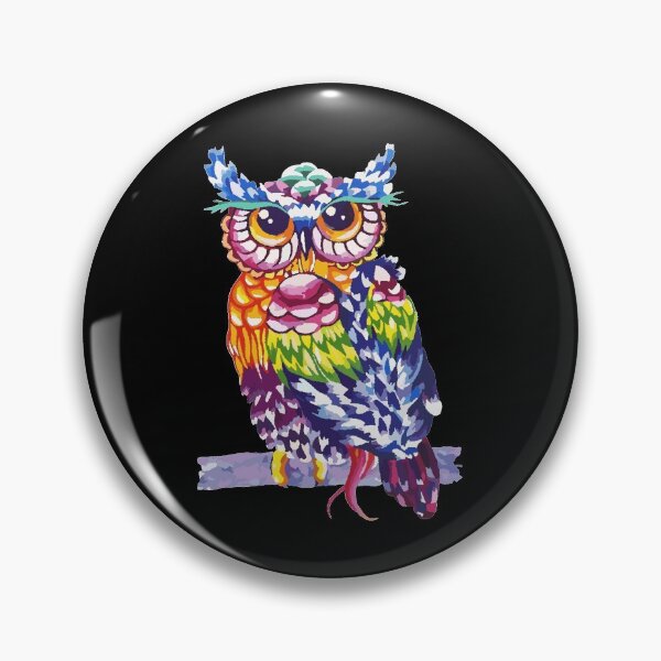 Item preview, Rainbow Owl designed and sold by GL Digital Artwork .
