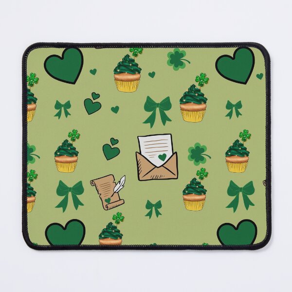 Item preview, SHAMROCK FLORESCENT NEON GREEN designed and sold by wildwhimsical.