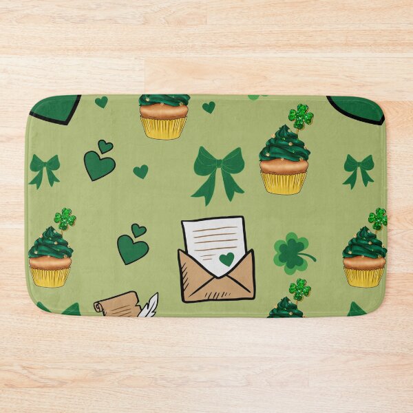 Item preview, SHAMROCK FLORESCENT NEON GREEN  designed and sold by wildwhimsical.