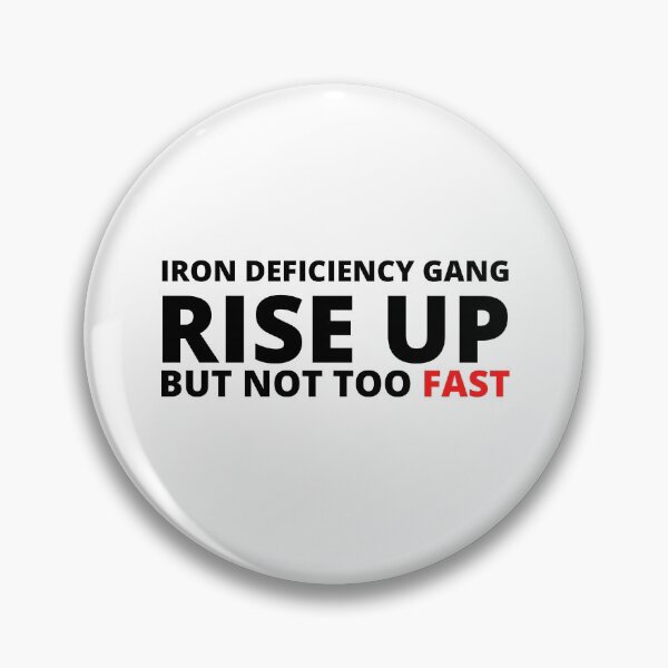 Item preview, Iron Deficiency Gang || Anemic Warriors designed and sold by teez4dayz.