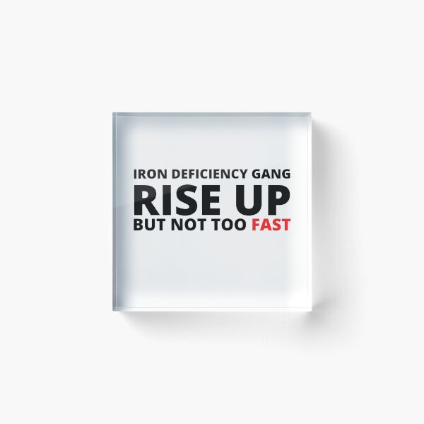 Item preview, Iron Deficiency Gang || Anemic Warriors designed and sold by teez4dayz.