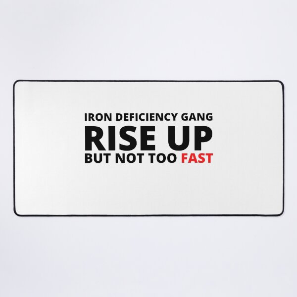 Item preview, Iron Deficiency Gang || Anemic Warriors designed and sold by teez4dayz.