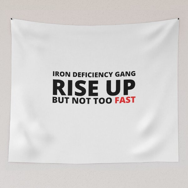 Item preview, Iron Deficiency Gang || Anemic Warriors designed and sold by teez4dayz.