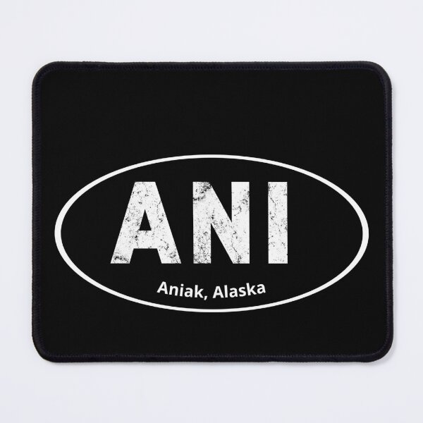 Item preview, Aniak Alaska Pride Call Letters designed and sold by ShowMePride.