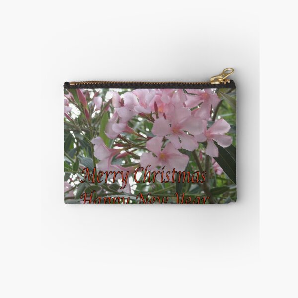 Item preview, Merry Christmas pink flowers designed and sold by Heabar.