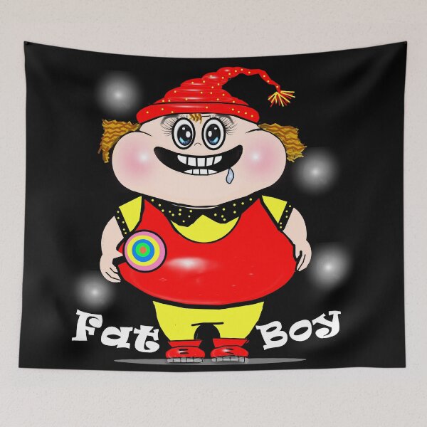 Item preview, Fat boy  designed and sold by Shirley cute art .