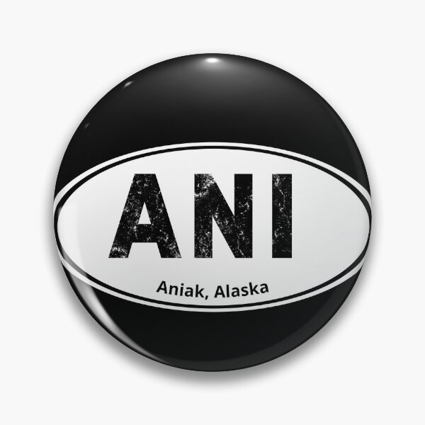 Item preview, Aniak Alaska Pride Call Letters designed and sold by ShowMePride.