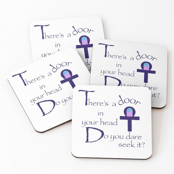Item preview, There's a door in your head. Do you dare seek it? designed and sold by Plumtree81.