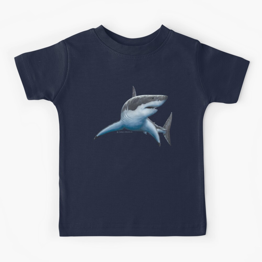 Great White Shark Kids T-Shirt