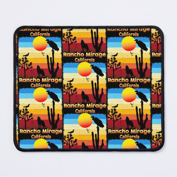 Item preview, Rancho Mirage California CA Sunset Coyote  Vulture Cactus Desert Californian designed and sold by Cuatrocaminos.