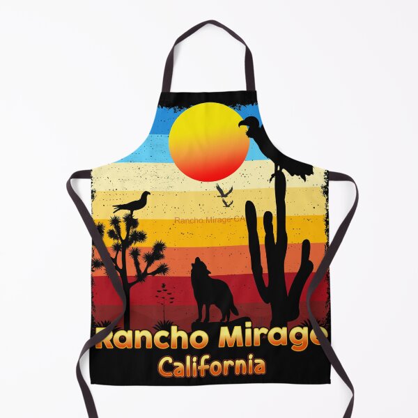Item preview, Rancho Mirage California CA Sunset Coyote  Vulture Cactus Desert Californian designed and sold by Cuatrocaminos.
