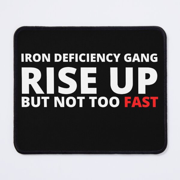 Item preview, Iron Deficiency Gang || Anemic Warriors designed and sold by teez4dayz.