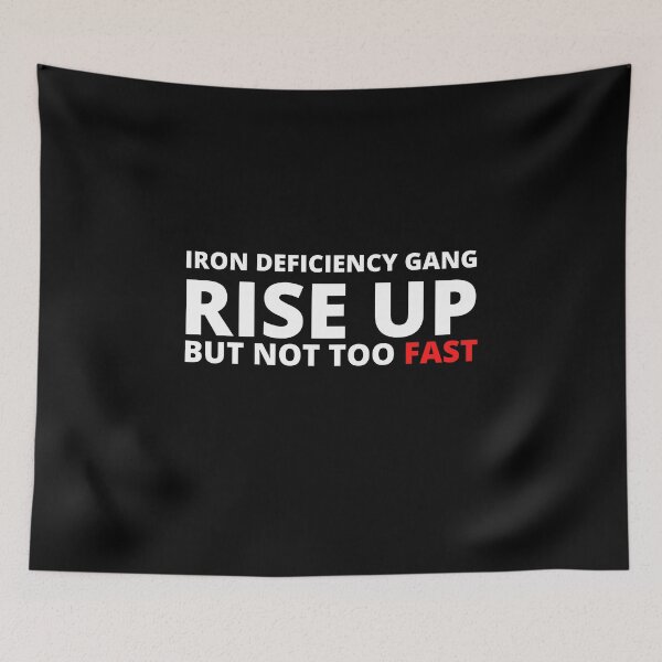 Item preview, Iron Deficiency Gang || Anemic Warriors designed and sold by teez4dayz.