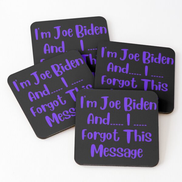 Item preview, Im Joe Biden and I Forgot This Message Anti Biden gift design designed and sold by Sheepherder120.