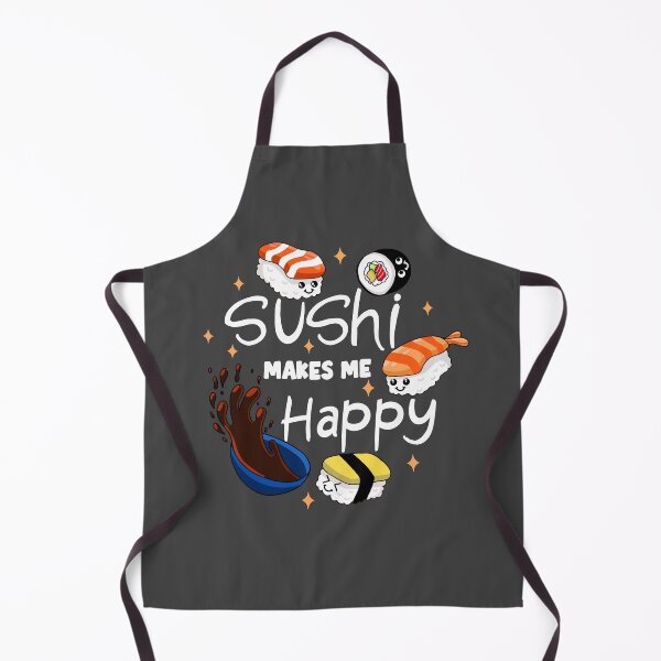 Item preview, Sushi Makes Me Happy designed and sold by Kimprut.