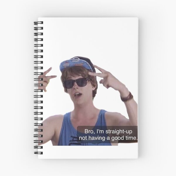 Item preview, Bro, I'm Straight Up Not Having a Good Time designed and sold by Meme Economy.