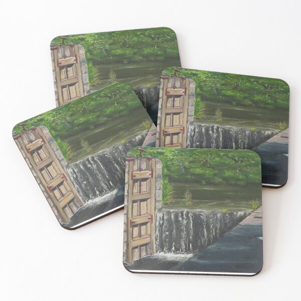 Item preview, Canal Lock on the James River designed and sold by ArcadiaHilton.