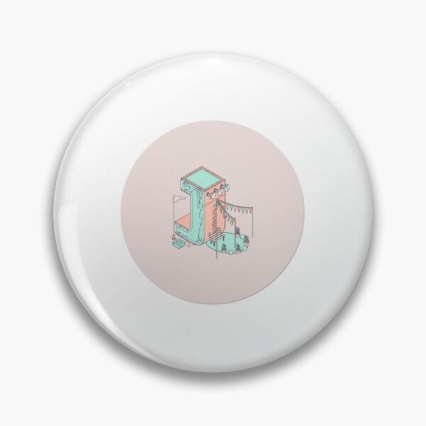 Item preview, Pastel Letters - J designed and sold by hiitsceline.