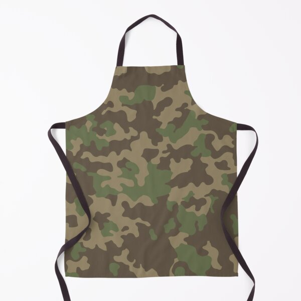 Item preview, Green and brown army camouflage desk mat and mouse pad designed and sold by Designforoz.