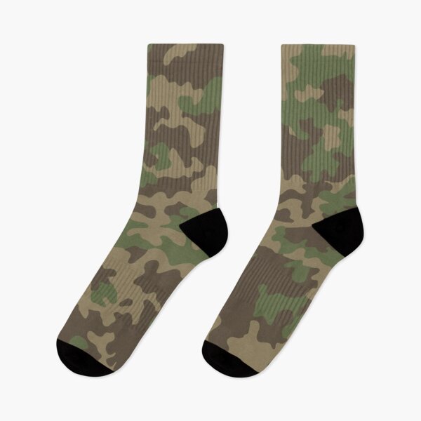 Item preview, Green and brown army camouflage desk mat and mouse pad designed and sold by Designforoz.