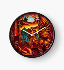 Howies Tiki Lani Clock Clock
