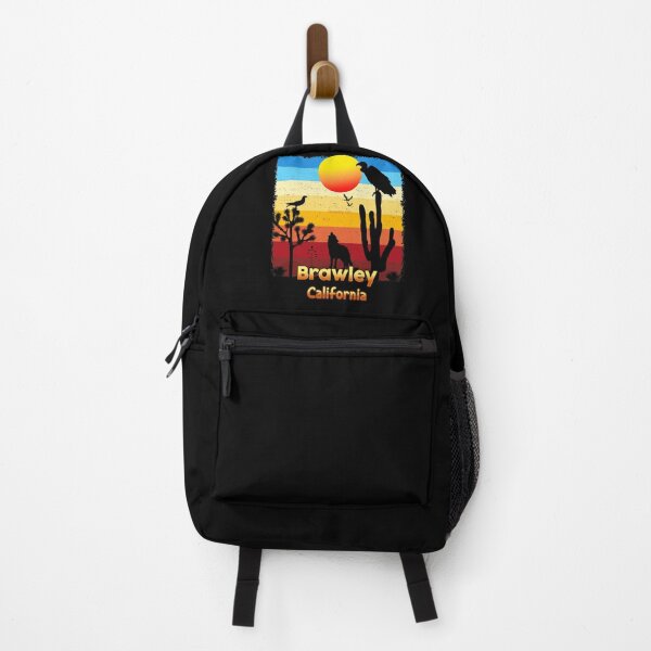 Item preview, Brawley California CA Sunset Coyote Vulture Cactus Desert Californian designed and sold by Cuatrocaminos.