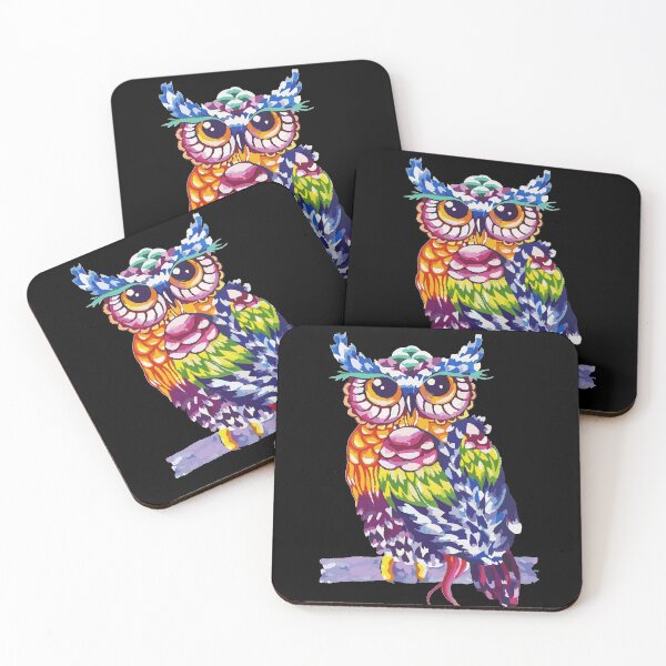 Item preview, Rainbow Owl designed and sold by GL Digital Artwork .