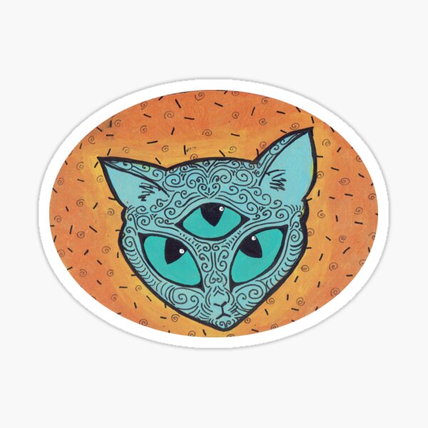 OrangeGatto Pegatina