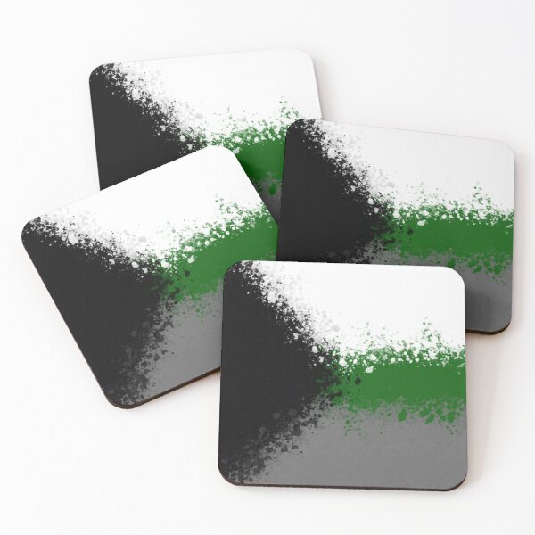 Item preview, Demiromantic demiro aromantic aro pride flag designed and sold by Spell-the-Bee.