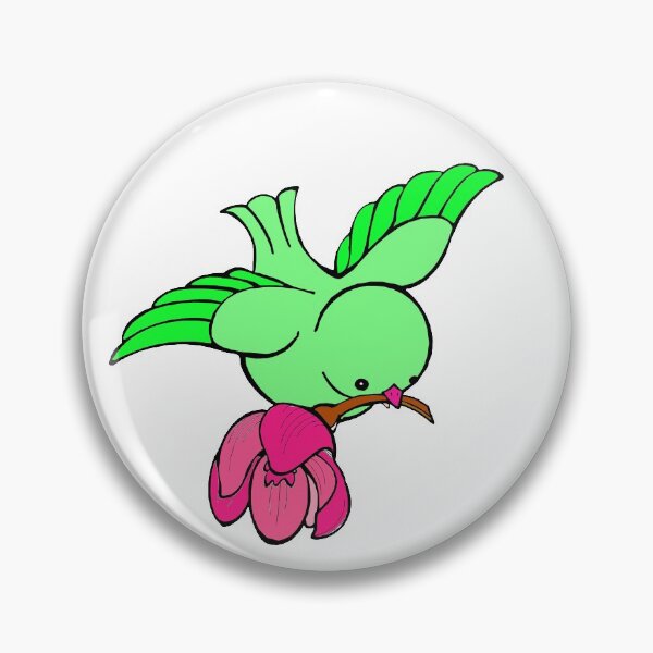 Item preview, Bird flowers in nature designed and sold by brendanre.
