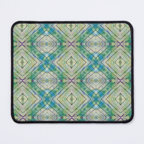 Item preview, Blue and Green Ocean of Squareness  Tie Dye designed and sold by ShowMePride.