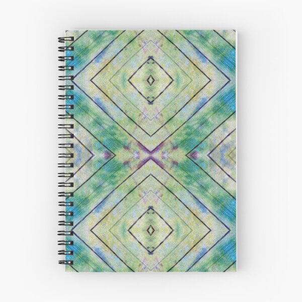 Item preview, Blue and Green Ocean of Squareness  Tie Dye designed and sold by ShowMePride.