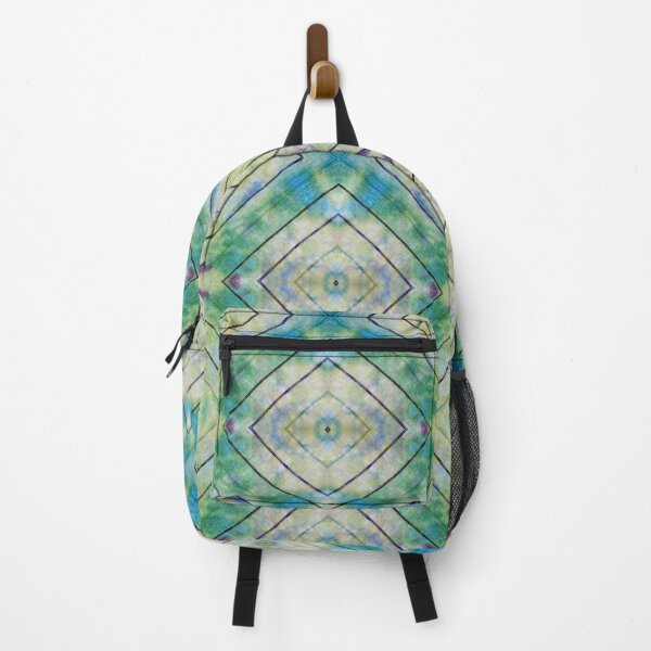 Item preview, Blue and Green Ocean of Squareness  Tie Dye designed and sold by ShowMePride.