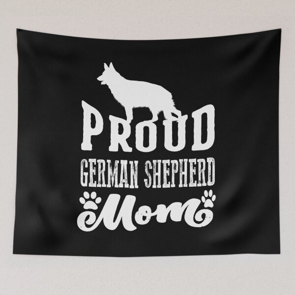 Item preview, Proud German Shepherd Mom for dog lovers Retro  designed and sold by HStudioPrints.