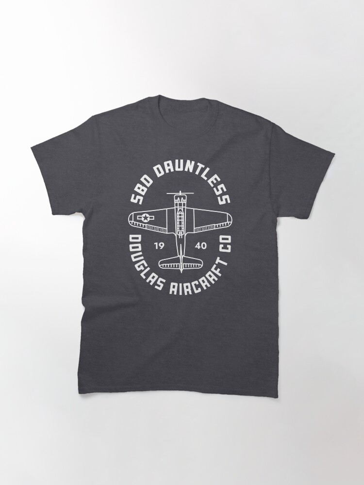 Thumbnail 3 of 7, Classic T-Shirt, SBD Dauntless designed and sold by Aeronautdesign.