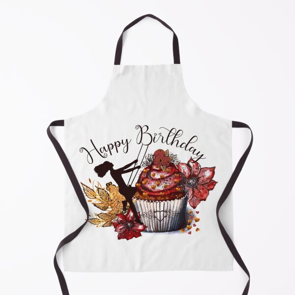 Item preview, HAPPY BIRTHDAY HARVEST CUPCAKE designed and sold by wildwhimsical.