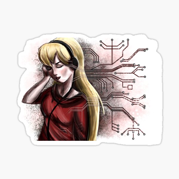 Circuit Boards and Machine Code #1 Sticker