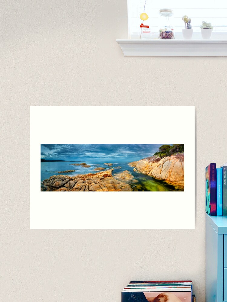 Thumbnail 1 of 3, Art Print, Wingan Inlet, Croajingolong National Park, Victoria, Australia designed and sold by Michael Boniwell.