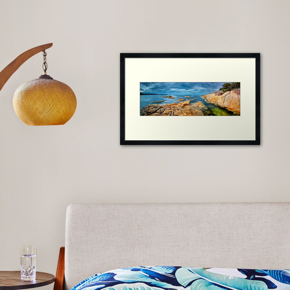 Wingan Inlet, Croajingolong National Park, Victoria, Australia Framed Art Print