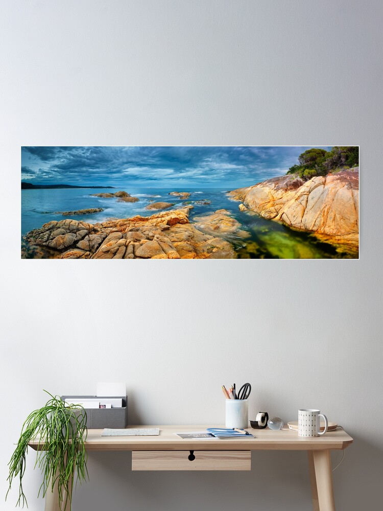 Thumbnail 1 of 3, Poster, Wingan Inlet, Croajingolong National Park, Victoria, Australia designed and sold by Michael Boniwell.