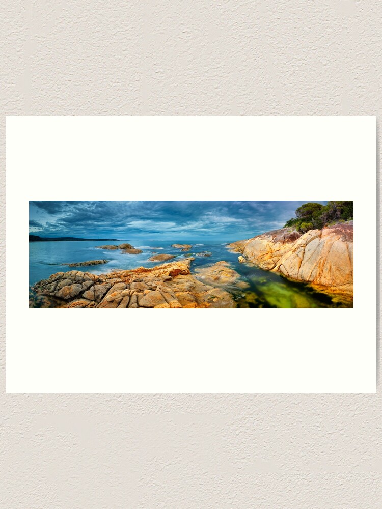 Alternate view of Wingan Inlet, Croajingolong National Park, Victoria, Australia Art Print