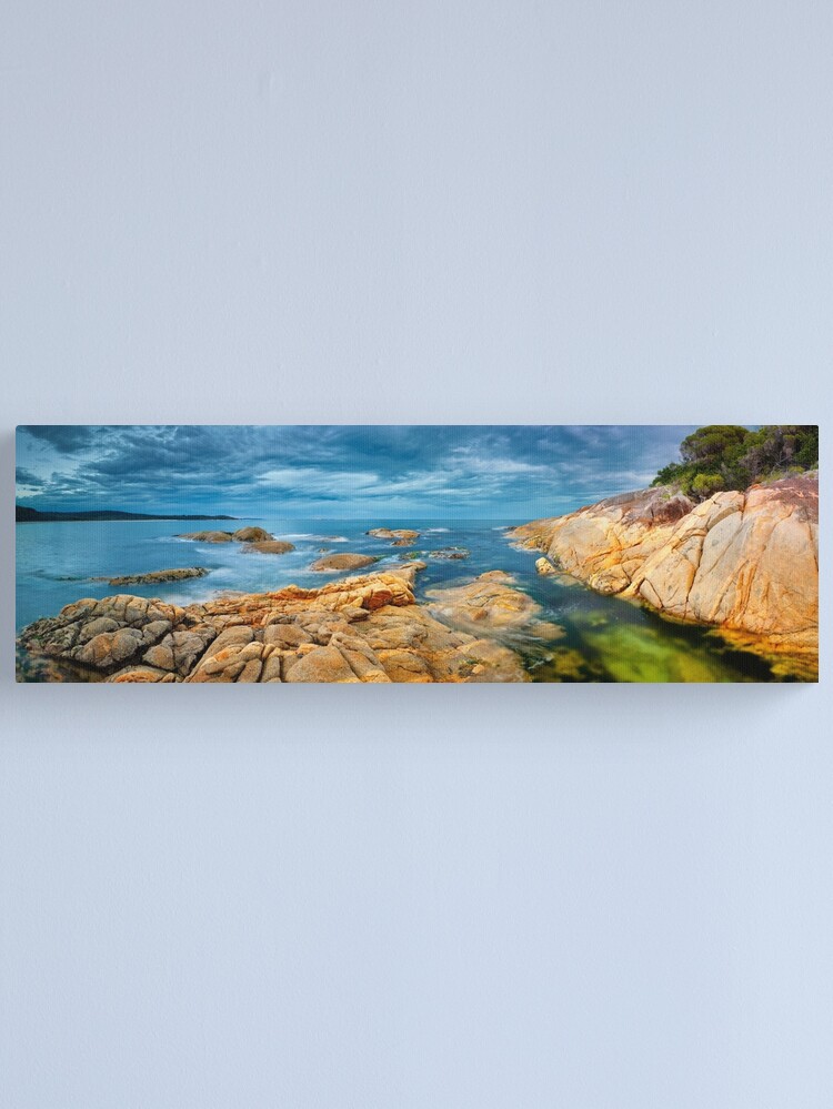 Alternate view of Wingan Inlet, Croajingolong National Park, Victoria, Australia Canvas Print